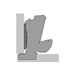 فصالة  Sensys 165&deg; طرف سوفت كلوز  - تثبيت براغي - Image 3