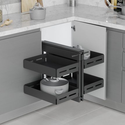 Unique Box S-3007-UB-A  STARAX اكسسوار ماجيك كورنر 45سم